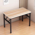 Easy-to-assemble folding desk - no assembly required - perfect for home, living room, dining room, bedroom, or office