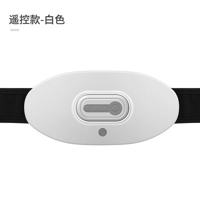 Customized heated abdominal massager for weight loss, pulse waist warmer, uterus soothing physiotherapy device, electric heated waist belt for slimming