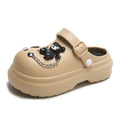 New fashion platform clogs women's thick sole height increasing non-slip trendy cute beach sandals slippers outdoor summer wear