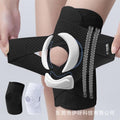 Sixth-generation japanese knee support: breathable mesh, meniscus stabilization, spring support, elastic straps, compression band, shock absorption