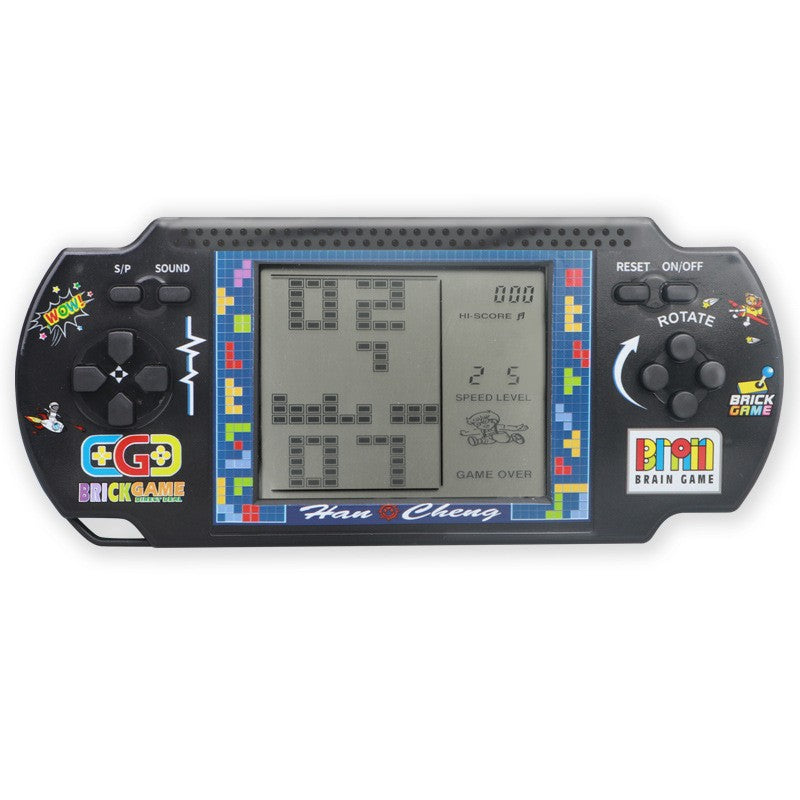 Wholesale classic nostalgic tetris game console - large screen, eye-friendly, handheld game console for kids
