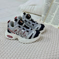 new autumn/winter kids' shoes: rotating buckle sneakers, boys' casual dad shoes, girls' outdoor shoes