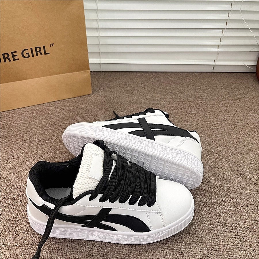 Thick solewhite shoes women's shoes 2026new arrival spring summereasiest for matchk-styleheight increasingcasual sports best sellingplatform shoes