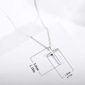 European and american cross-border new cross necklace for women, popular trendy simple ins pendant clavicle chain neck chain