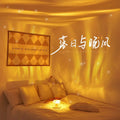 spot aurora borealis dynamic water ripple atmosphere lamp dynamic water ripple cube lamp