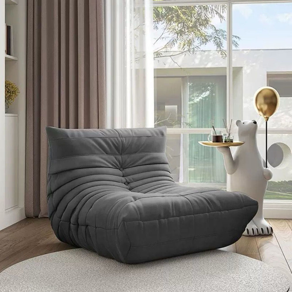Lazy sofa caterpillar sofa chair balcony bedroom small sofa tatami can lie down and sleep single sofa chair