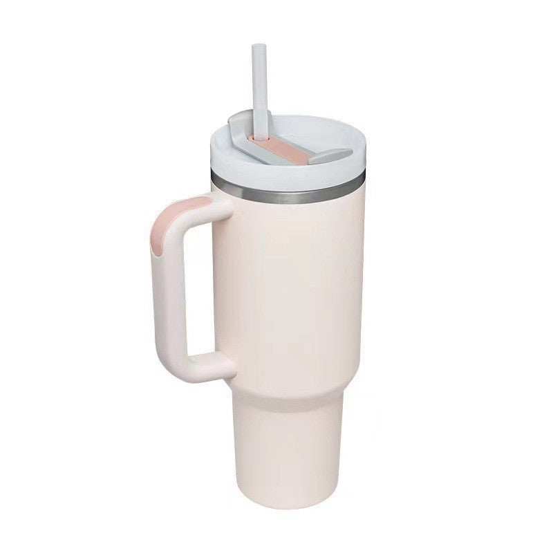 amazon 304 stainless steel thermos cup 40oz portable sealed car cup outdoor travel ice cup