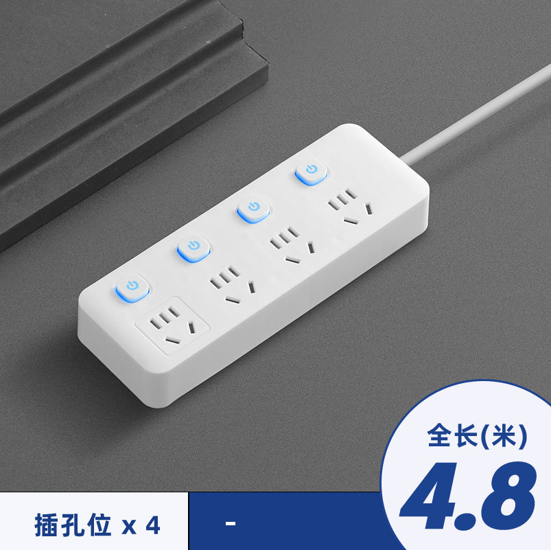 Multifunctional usb socket panel multi-hole with wire for home power strip power strip wiring board power strip converter sub-control
