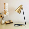 Postmodern designer study, showroom, living room, office creative nordic minimalist decorative iron art table lamp