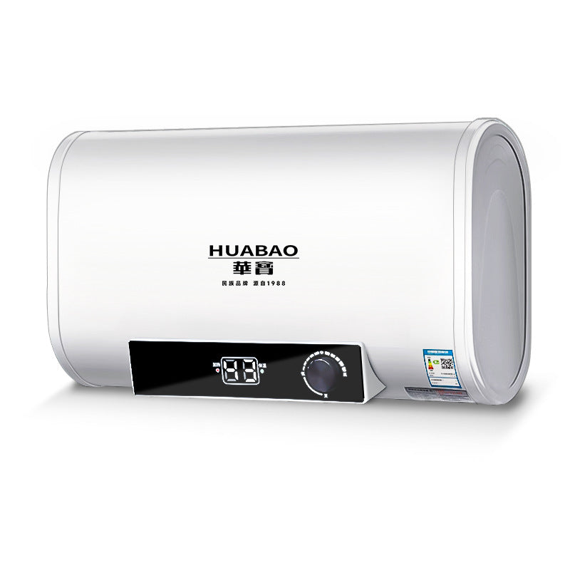 Wholesale huabao electric water heater for rental apartment 80 liters 60 liters flat barrel electric water heater bathfor home water heater