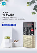 Happy companion l-328 new elderly radio bluetooth speaker portable rechargeable card player