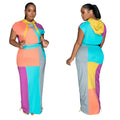 C6975 cross-border   independent station fashion women's printed short-sleeve bestselling dress