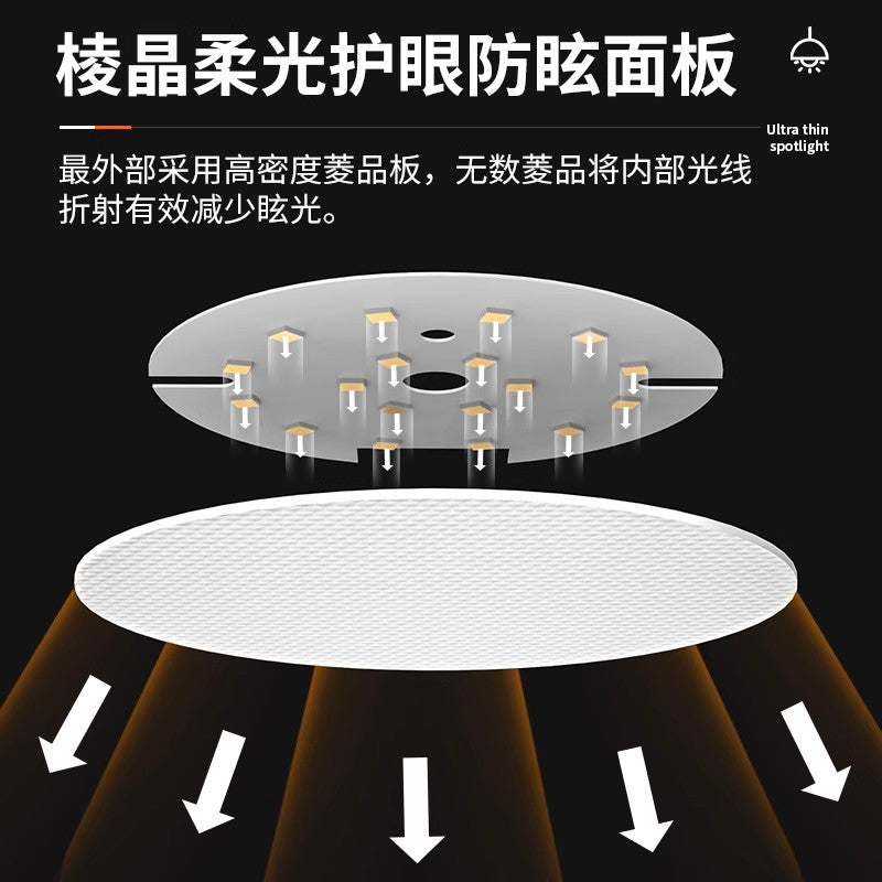 Anti-glare downlight led embedded store commercial super bright 2.5inch 3.5inch 4inch 6inch hole light opening 9 12cm