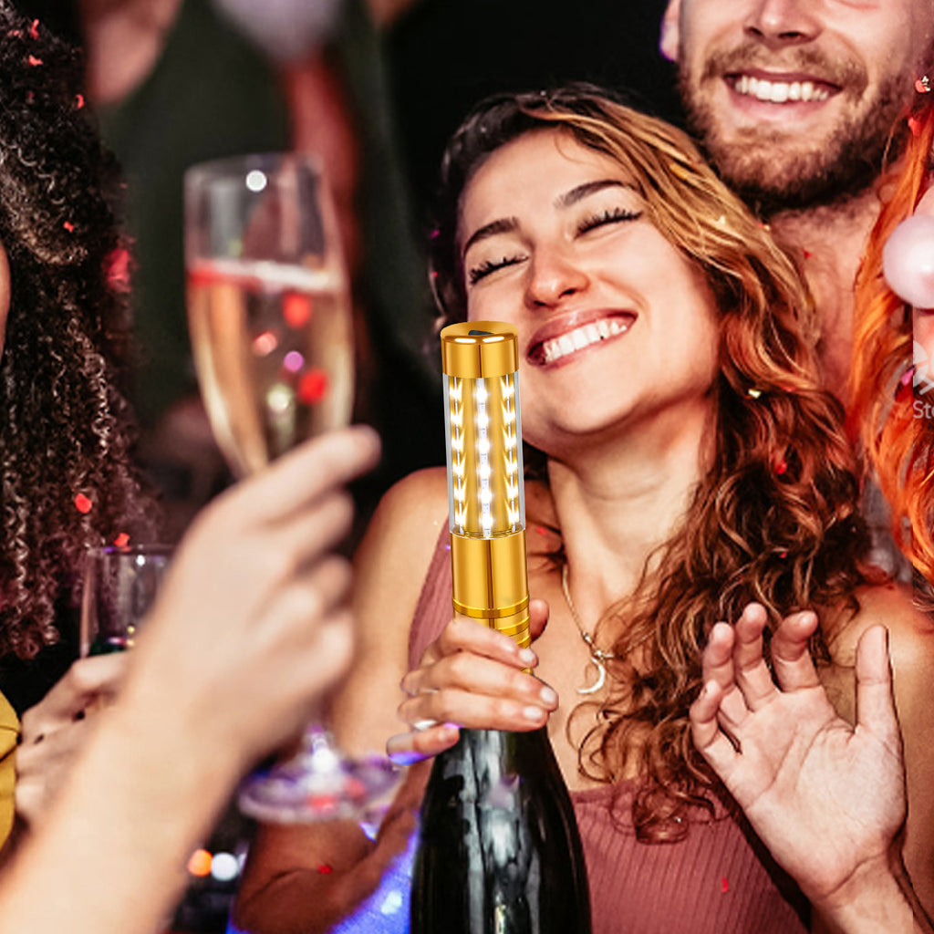 Cross-border led charging luminous flash stick bar KTV handheld flash stick wine extended atmosphere champagne stick wholesale