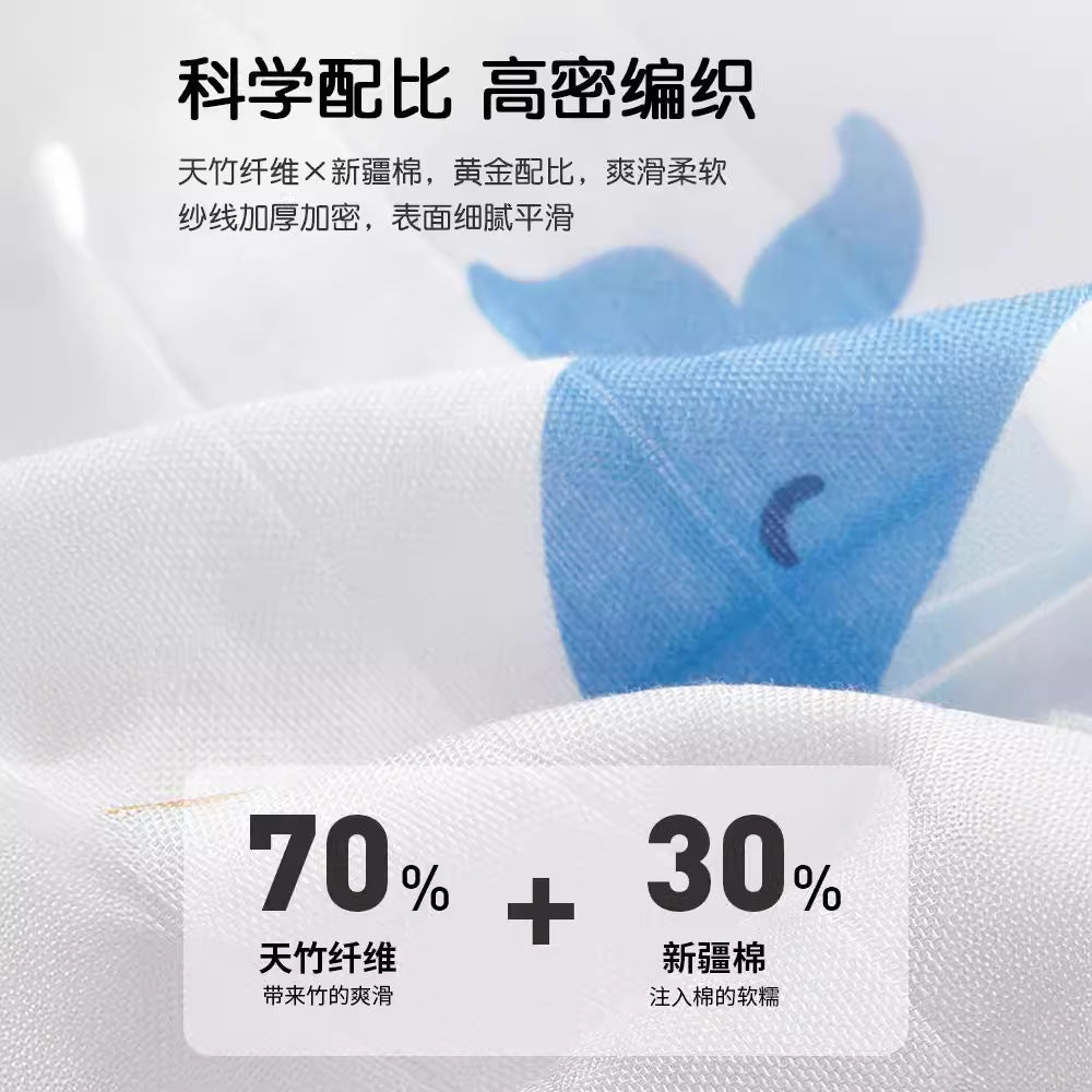 Baby summer romper bamboo cotton newborn unisex lightweight bodysuit air conditioning short sleeve crawling suit