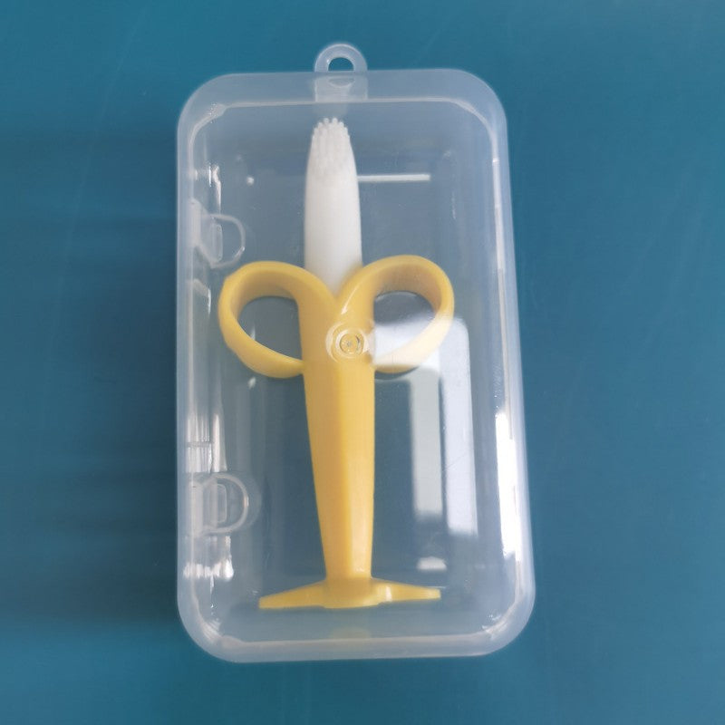 Baby Toothpaste Storage Box Transparent Box Baby Chew Toothpaste Storage Box pp Plastic Storage Box