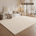 Carpet living room no-wash and wipeable cream style sofa coffee table floor mat accessible luxuryclassy sense bedroom large area full carpet
