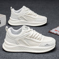 2025 men's new spring breathable hollow-out mesh casual shoes - versatile, height-increasing, running & athletic trendy sneakers for teens