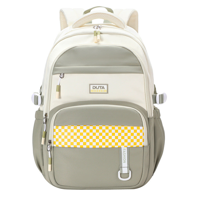 School bag girls primary school school bag new casual versatile commuter backpack fashion lightweight college student travel bag