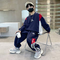 Boys' spring/autumn fashion sweatshirt set -  new arrival - mid-to-large size - sporty, casual, stylish, versatile, and trendy bestseller