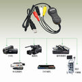 High-end usb capture card for transferring old dv camcorder hi8 tapes and dv tapes - export video / includes cable