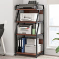Printer stand shelf floor cabinet storage rack mobile office desk computer host bracket