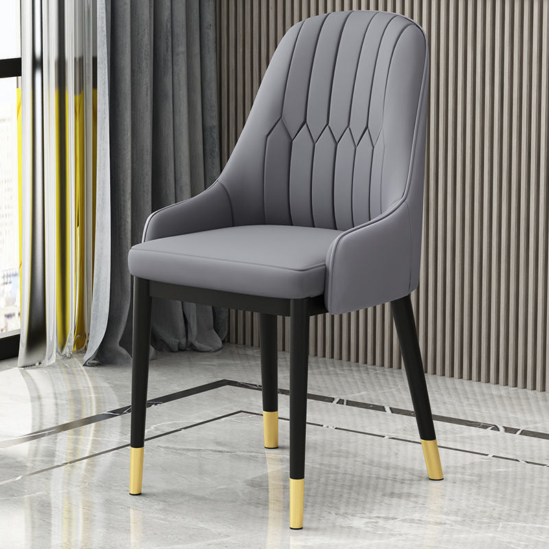 Nordic dining chair - modern minimalist design for home, premium quality, light luxury backrest, casual dining chair, restaurant & cafe seating