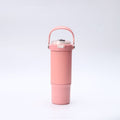 New arrival cross-border sealed leak-proof portable cup high-looking 304 stainless steel car thermos cup fitness cold coffee