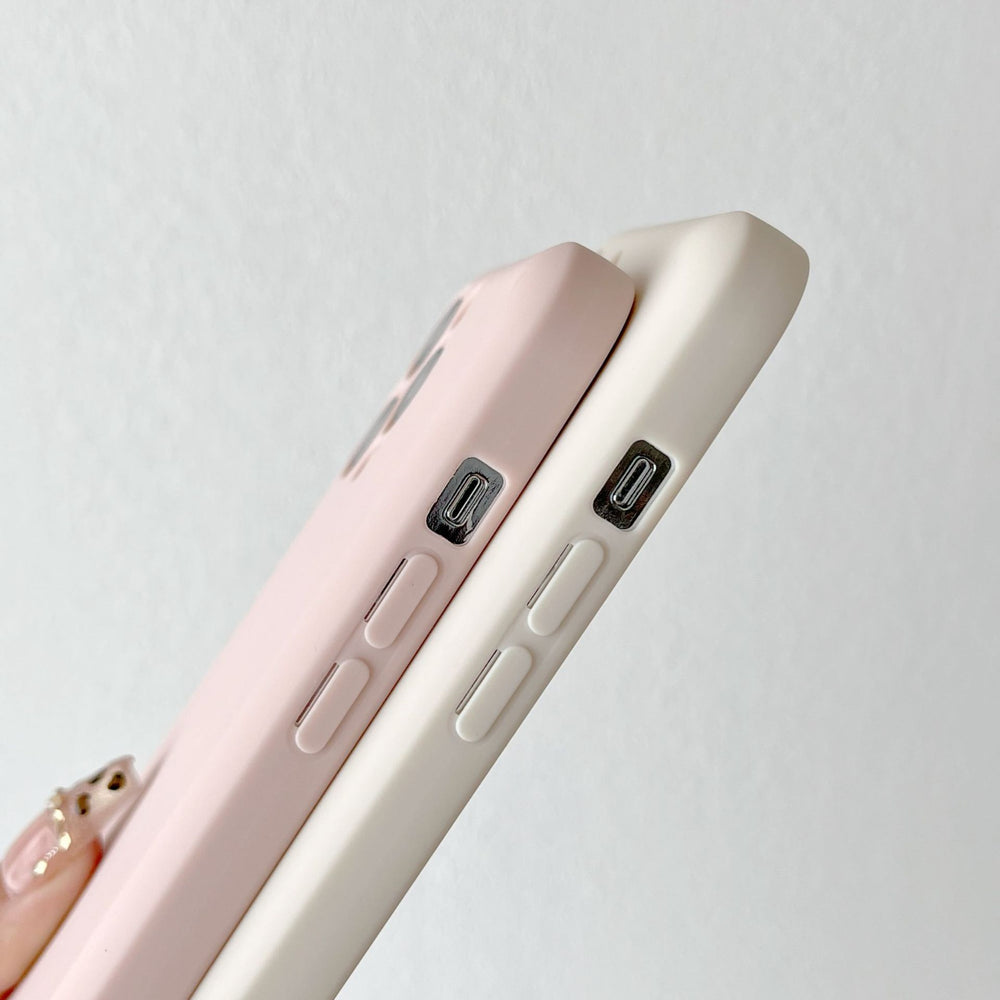 New iphone 16 case, soap-like liquid tpu solid color full coverage protective case for apple 15 pro max