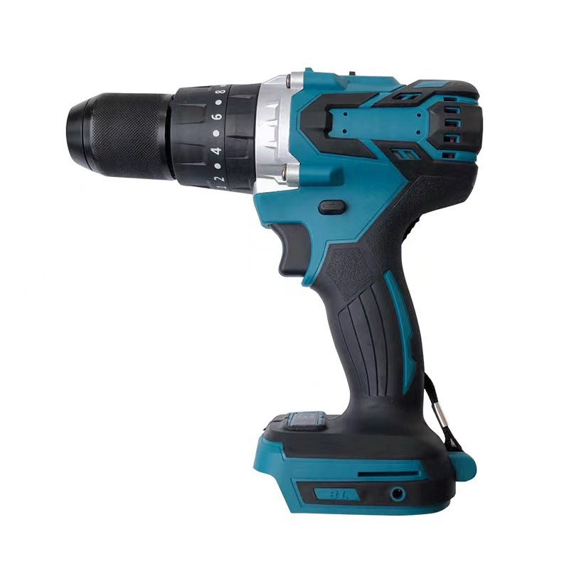 Brushless three-function rechargeable drill 13mm impact drill, supplied by household lithium battery impact drill screwdriver manufacturers