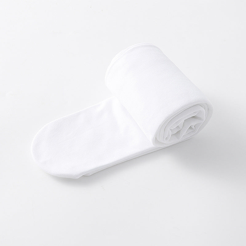 Factory direct: winter kids' fleece-lined, extra-thick 800d ballet white tights - professional dance tights for children