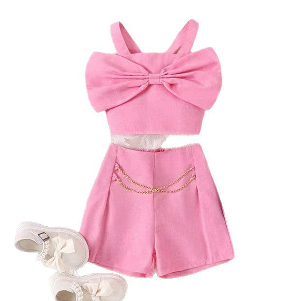 foreign baby short-sleeved clothes two-piece set