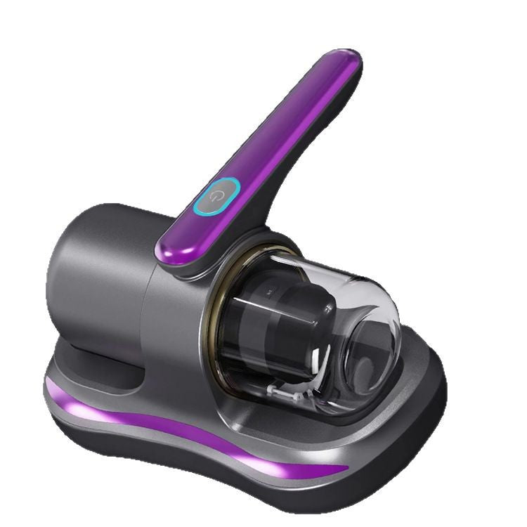 New cordless handheld vacuum cleaner for bed, home, and dorm - powerful suction, anti-bacterial, and anti-mite