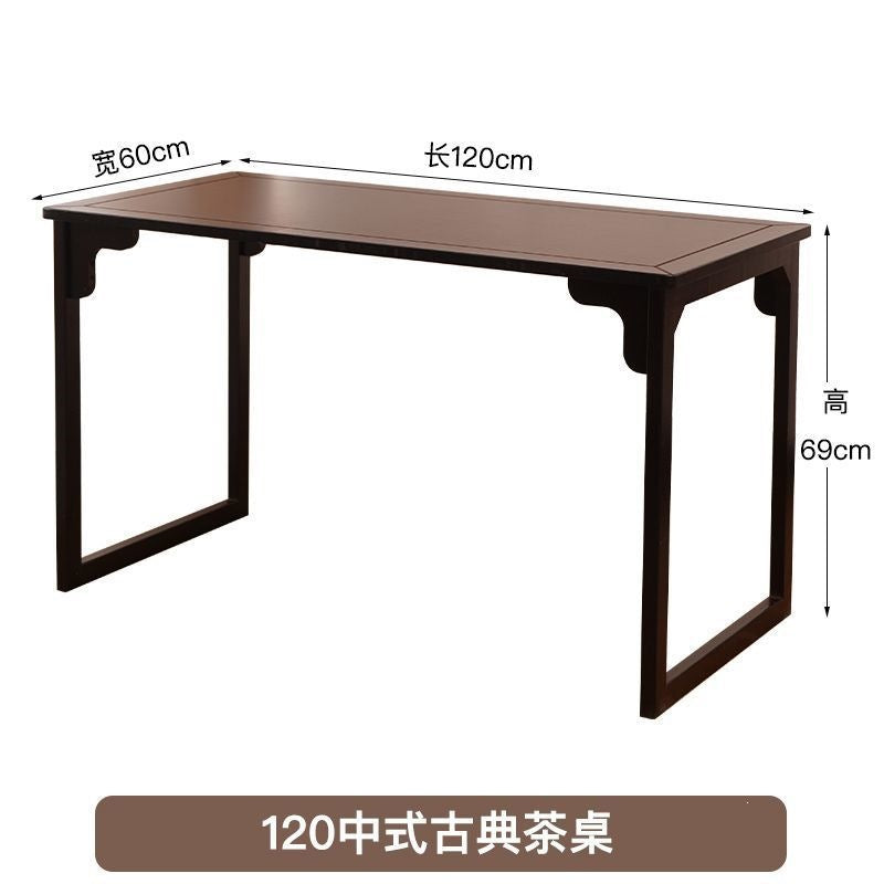 New chinoiserie tea table and chair combination office kung fu coffee table for home living room balcony tea table tea table