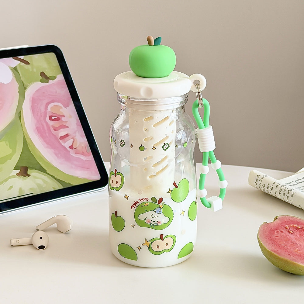 New arrival high-looking large-capacity plastic cup student kids cartoon straw cup water cup portable outdoor cup wholesale