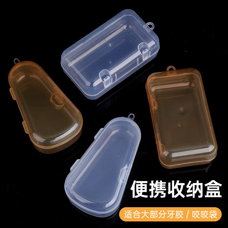 PP storage box Baby toothpaste storage box Water drop box Transparent plastic box Waterproof, moisture-proof and dustproof Portable storage box