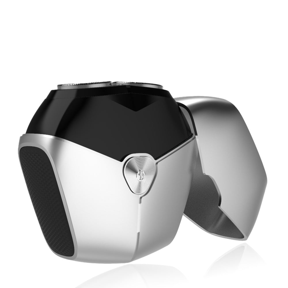 Wholesale 8w mini portable electric shaver for men - floating magnetic head, rechargeable razor