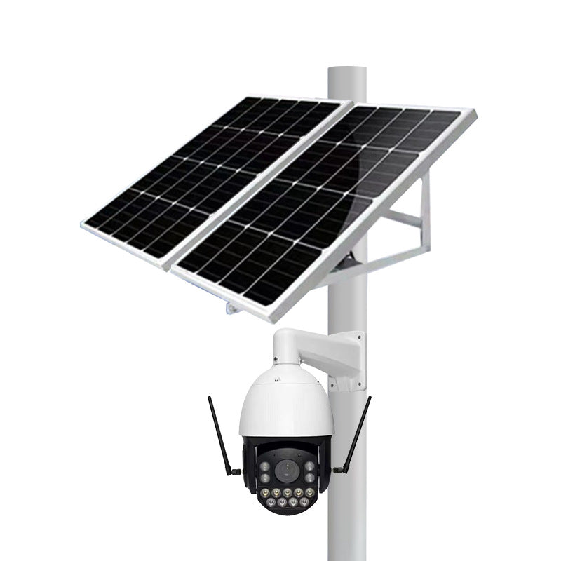 4G monitor solar 360 mobile phone remote intelligent outdoor high definition zoom night vision fish pond surveillance camera