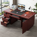 New chinoiserie computer desk casual modern office desk staff desk with drawer for home table commercial desktop office desk
