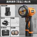 Lithium battery mini angle grinder - cordless polisher, sander, multi-function small hand grinder & cutter for home use