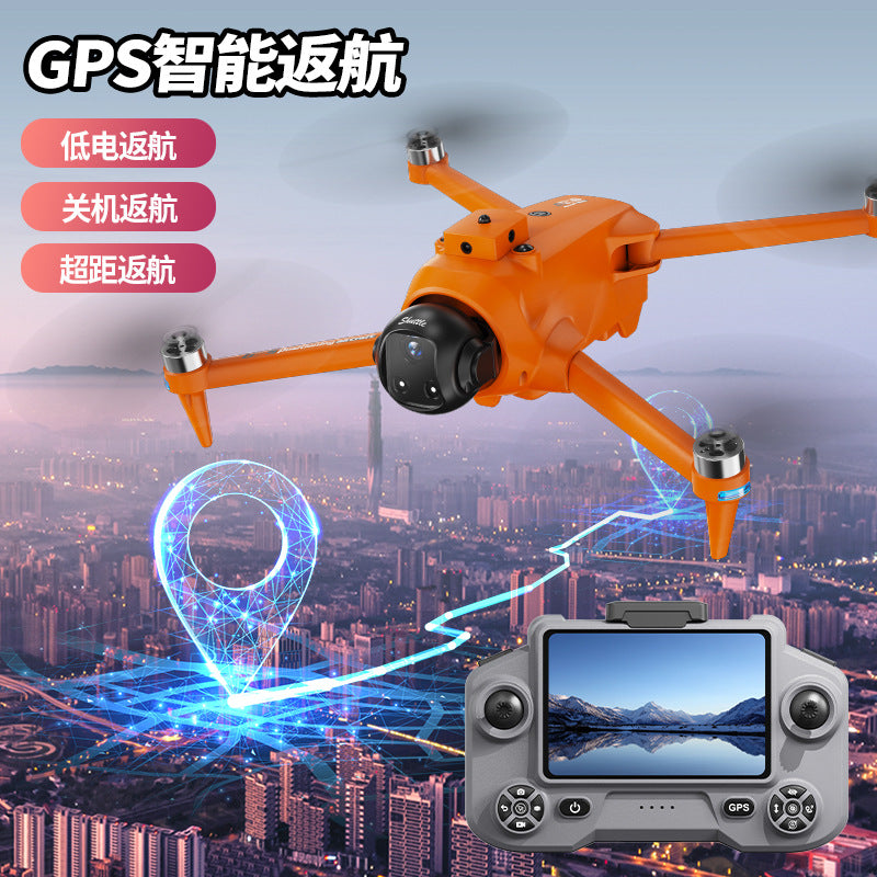 Ae20 drone gps return-to-home hd aerial photography aircraft with obstacle avoidance, altitude hold, and airdrop 4.5inch screen remote control aircraft