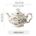 Kettle - gray floral