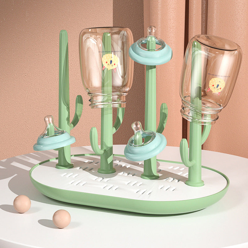 Baby bottle drying rack - multifunctional, detachable, and portable for baby bottles, pacifiers, and utensils