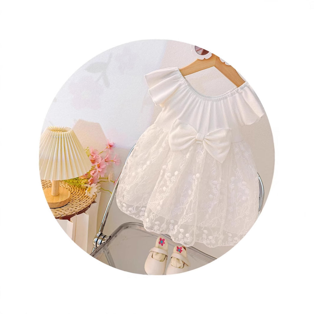 Summer children's dress, baby girl princess style, chic tulle dress, formal gown, tutu skirt, cute baby girl skirt