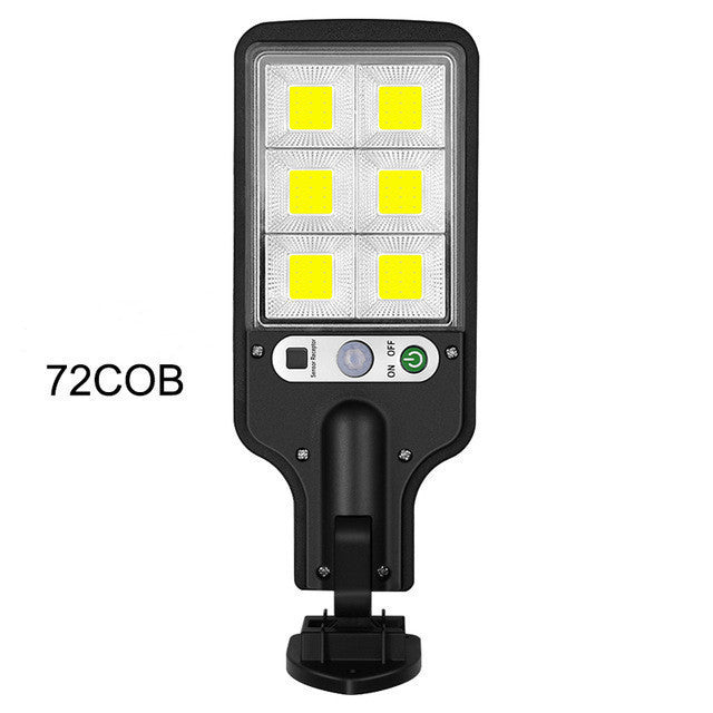 Cross-border outdoor solar street light new lighting human body induction lawn garden light with remote control waterproof garden light