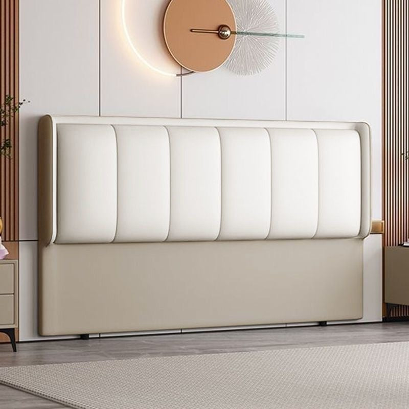 Soft-packed headboard, light luxury, simple, thickened floor-standing headboard, technical cloth, bedroom, for home, solid wood back panel, wholesale headboard