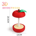 3d printed cartoon apple yarn spool double single axis home portable yarn rotating shaft holder tool