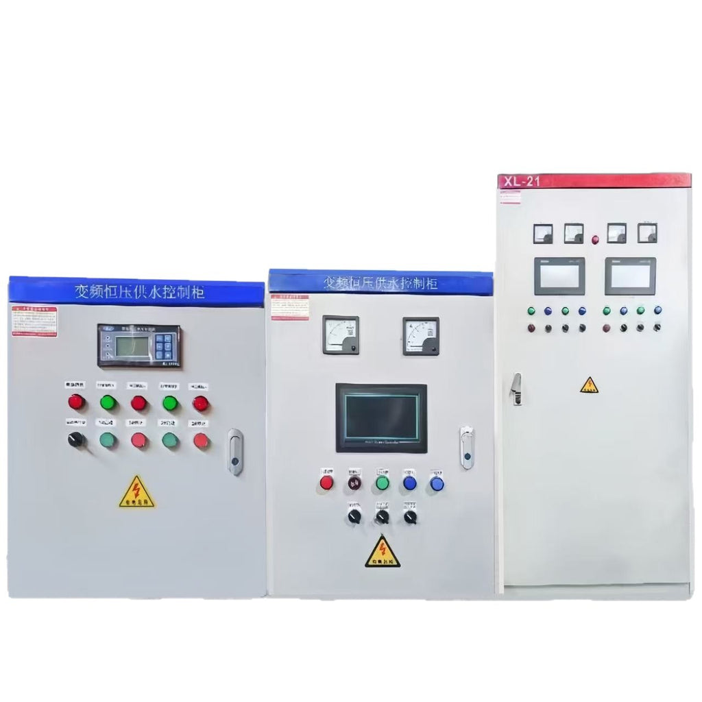 Automatic complete set of intelligent frequency conversion cabinet water pump constant pressure water supply control cabinet PLC control cabinet fan distribution box