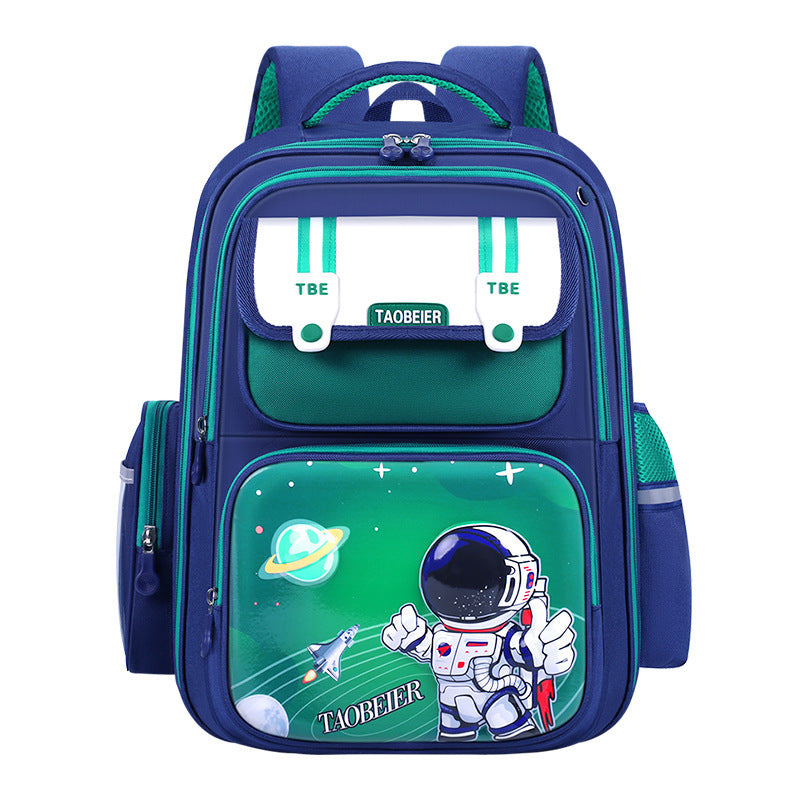foreign trade schoolbag for primary school girls 1-3-6 grade to reduce the burden of spine protection large capacity kids backpack wholesale