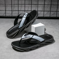 Step on shit touching flip-flops mensummeroutwearclassy non-slip outdoor indoor thick sole beach flip-flops